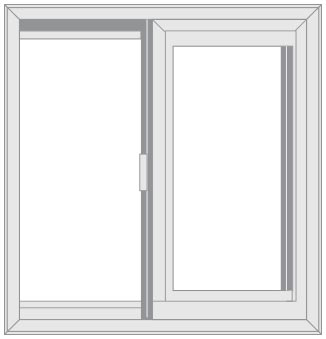 Single Slide Window